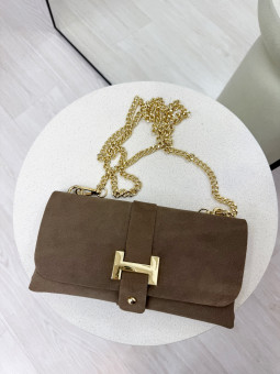 BOLSO CARTERA - H 100% PIEL TOUPE